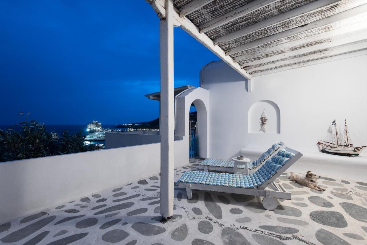 Sunny Guest House New Port Mykonos Турлос Екстериор снимка